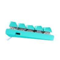 купить KeyBoard  USB , Redragon Fidd RU, turquoise/white, (72187) в Алматы фото 2