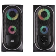 Купить Акустическая система 2E PCS234 RGB, 2.0, USB, Black в Алматы