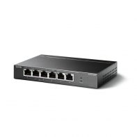 купить Коммутатор PoE  4-портовый Tp-Link TL-SF1006P <6-port 10/100M (Порт1- Порт4 PoE IEEE 802.3af/at), бюджет мощности PoE 67W, дальность передачи данных и питания в режиме расширения &mdash; до 250 м> в Алматы фото 2