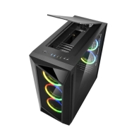 Купить Корпус ПК без БП Sharkoon REV200 <ATX, 2x3.5, 4x2.5,2xUSB 3.0, 2xUSB 2.0, Audio, 484*215*485mm> в Алматы