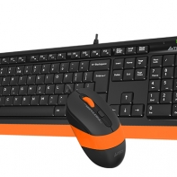 Купить Клавиатура мышь A4tech F1010-ORANGE Fstyler USB в Алматы