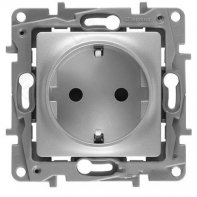 Купить Legrand 672421 Розетка 2К+З  АЛЮ ETIKA /  в Алматы