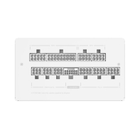 купить Блок питания Ocypus Iota P1000 WH 1000W Full Modular, 80+GOLD, КПД 91 Белый,Iota-P1000-G1FFWH025X-EU в Алматы фото 3