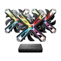 Купить Комплект корпусных вентиляторов Zalman SF140A3 3in1 ARGB, 3x140mm, 1500rpm, 4pin PWM+3pin ARGB, 29dB в Алматы