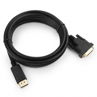 Купить Кабель DisplayPort->DVI Cablexpert CC-DPM-DVIM-1M, 1м, 20M/25M, черный. в Алматы