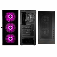 купить Корпус ПК без БП Kolink Observatory HF Glass ARGB Midi Tower Case - Black&nbsp;PGW-CH-KOL-109 в Алматы фото 3