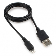 Купить Кабель USB Cablexpert CC-USB-AP2MBP AM/Lightning, для iPhone5/6/7/8/X, IPod, IPad, 1м, черный, пакет в Алматы