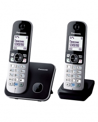 Купить Радиотелефон PANASONIC KX-TG6812RUB Black-silver в Алматы