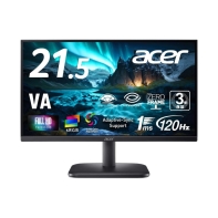 Купить Монитор Acer EK221QJ0bi (EK1 Series) 21.5* (55 см) / 1920?1080 Full HD / VA / ZeroFrame / 120Hz / 4 мс (GTG), 1 мс (VRB) / 250 кд/м? / 1? VGA + 1? HDMI 1.4 / AdaptiveSync / 99% sRGB / Черный корпус / в комплекте кабели: HDMI + питание в Алматы