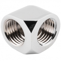 Купить Фитинг угловой Bykski B-EW90 <90гр. внутренняя резьба G1/4, Silver> в Алматы