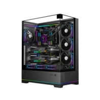 Купить Кейс FSP U691-BP, Panoramic ATX Ultra Tower, ATX(BTF), M-ATX, Mini-ITX, USB3.0 x 2, Type-C, TG, Black в Алматы