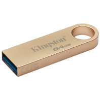 купить Флэш-накопитель Kingston 64Gb USB3.2 Gen1 Data Traveler SE9 (Gold Metal Case)&nbsp;DTSE9G3/64GB в Алматы фото 2