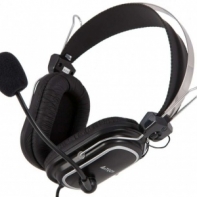 Купить Наушники микрофон A4tech HS-50 <20Hz-20kHz, 32 Om, 97dB, 2m> в Алматы