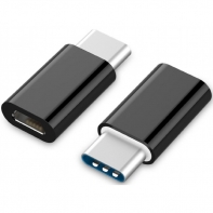 Купить Переходник USB Cablexpert A-USB2-CMmF-01, USB Type-C (папа) - Micro USB (мама), пакет в Алматы
