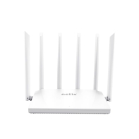 Купить Wi-Fi роутер Netis NC63, WiFi 5, AC1200, 300+867Мбит/с, 6x5dBi, TR-069, Mesh, IPTV, GWAN, 3xGLAN в Алматы