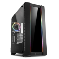 Купить Корпус ПК без БП Sharkoon ELITE SHARK CA200G <EATX, 4x3.5, 7x2.5, 2xUSB 3.0, 2xUSB2.0, Audio, 506*240*517mm> в Алматы