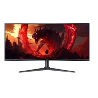купить Монитор 34* Acer Nitro XZ340CUHbiiphx Curved, Black-Red, VA,3440x1440@100Hz,250кд/м2,3000:1,1ms,HDMI UM.CX0EE.H01 в Алматы фото 1