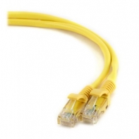 Купить Патч-корд UTP Cablexpert PP6U-1M/Y  кат.6, 1м, литой, многожильный (жёлтый) в Алматы
