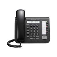 Купить Panasonic KX-NT551RU-B IP системный телефон, 8 кнопок DSS, 1-строчный экран, 2гигабитных порта с PoE в Алматы