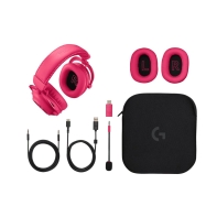 купить Игровая гарнитура беспроводная&nbsp;Logitech&nbsp;G PRO X2 LIGHTSPEED Blue Mic Magenta&nbsp;981-001275 в Алматы фото 3