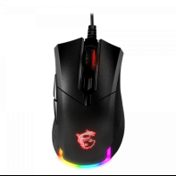 Купить Мышь MSI Clutch GM50 USB2.0/TPE-кабель 2м/Вес 87г./RGB подсветка/Черный в Алматы