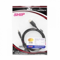Купить Кабель питания, SHIP, SH5005-1.2P, Тип: С13, for Case, Жилы из чистой меди толщиной 0.50 мм, пол.Пакет 1.2 м. в Алматы