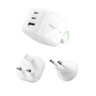 Купить BELKIN 70w 2C1A Wall Charger with interchangable plug tips UK, EU, US в Алматы