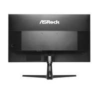 купить Монитор 24.5* ASRock PG25FFT, Black, IPS, 1920x1080@180Hz, 300кд/м2, 1000:1, 1ms, 2xHDMI, DP PG25FFT в Алматы фото 3