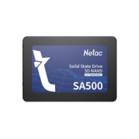 Купить Твердотельный накопитель SSD 128Gb, SATA 6 Gb/s, Netac SA500, 2.5", 3D TLC, 500R/400W в Алматы