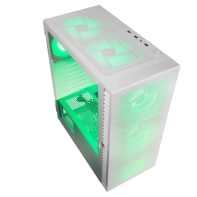 купить Корпус ПК без БП Kolink Observatory HF Mesh ARGB Midi Tower Case - White&nbsp;PGW-CH-KOL-112 в Алматы фото 2