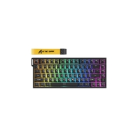 Купить Клавиатура Attack Shark R82 HE Black, Magnetic, 75%, EN/RU/KZ, Wired USB-C, 8KHz, RGB в Алматы