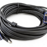 Купить Кабель для KVM-переключателей DKVM-IP1/IP8 длиной 5 м с разъемами PS2, длина 5 м в Алматы