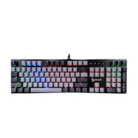 Купить Клавиатура игровая Bloody B828N <FRGB-LED, USB, мех клавиатура переключателями> в Алматы