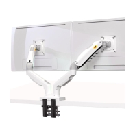 купить Крепление настольное, NB F160-W, 2x - 17**-27**, 2-9кг, VESA 75-100 в Алматы фото 2