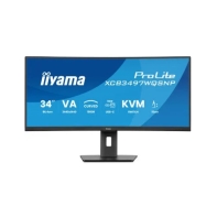 Купить Монитор 34* iiyama ProLite XCB3497WQSNP-B1,Black,VA,3440x1440@120Hz,350кд/м2,3000:1,0.4ms,2xHDMI,DP XCB3497WQSNP-B1 в Алматы