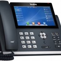 Купить Yealink SIP-T48U (цветной сенсорный экран, 2 порта USB, 16 аккаунтов, BLF,  PoE, GigE) без БП в Алматы