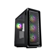 Купить Кейс CUT593A-B, ATX Full Tower, E-ATX, ATX, M-ATX, Mini-ITX, USB3.0 x 2, Type-C, TG, Black в Алматы