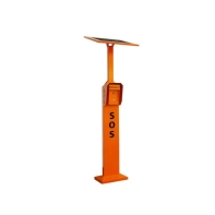 Купить JR306-SC-SP-4G, 1 кнопка, колонна, солн.панель, LED лампа, 1 SIM в Алматы