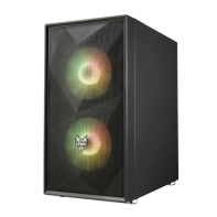 Купить Компьютерный корпус FSP CST130A,&nbsp;RGB, Glass, Black, M-ATX в Алматы