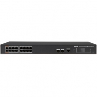 купить Коммутатор, Dahua, DH-PFS4218-16GT-190, Порты LAN:	&bull; 16 x RJ45 ( 14 PoE (802.3af/at)   2 Hi-PoE / PoE (802.3af/at), 10/100/1000 Base-T ) &bull; 2 x Uplink ( порт SFP - 1000 Base-X ) в Алматы фото 2