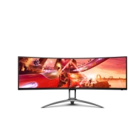 Купить Монитор 49* AOC AGON AG493UCX2, Black-Silver, VA, 5120x1440@165Hz, 400кд/м2, 3000:1, 4ms, 3xHDMI, DP AG493UCX2 в Алматы