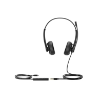 Купить Yealink UH34 SE Dual UC USB-C Дуо, Проводная, HD звук, USB и 3,5mm jack в Алматы