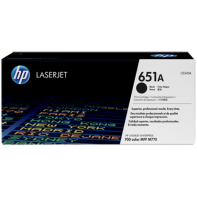 Купить Картридж лазерный HP 651A, 13 500 (ч/б) страниц для Color LaserJet, CE340A, черный в Алматы