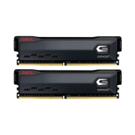 Купить Оперативная память 32GB Kit (16GBx2) GEIL DDR4 3200MHz ORION GOG432GB3200C16BDC Titanium Grey в Алматы
