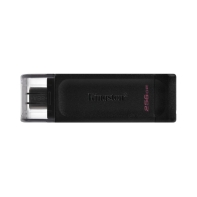 Купить Флэш-накопитель Kingston 256Gb USB-C 3.2 Data Traveler 70 (Black) в Алматы