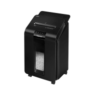 Купить Шредер Fellowes&reg; AutoMax&reg; 100M, минирезка, DIN P-4, 4х10 мм,автоподача 100 лст., 23 лтр., автореверc в Алматы