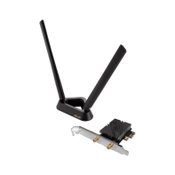 Купить Беспроводной адаптер ASUS PCE-BE92BT,BE9400,WiFi7 PCI-E,2 ext antennas,6GHz band,320MHz,Bluetooth 5.4,WPA3 в Алматы