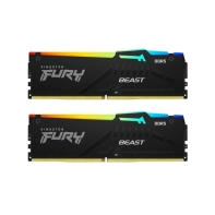 Купить Модуль памяти Kingston Fury Beast RGB EXPO KF560C36BBE2AK2-32 DDR5 DIMM 32G KIT (2x16) 6000MHz CL36 в Алматы