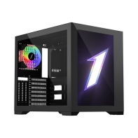Купить Компьютерный корпус 1STPLAYER STEAMPUNK SP7 EMOTION VIEW Black без Б/П в Алматы