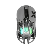 Купить Mouse GravaStar Mercury X Pro 8K, Wireless, BT/2.4GHz/cable, (PAW3950) 32000 dpi, 5 buttons,Silver в Алматы